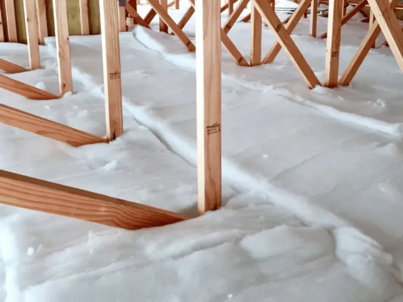 Ceiling insulation