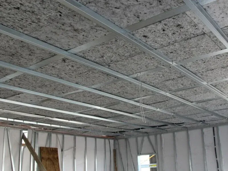Skillion roof sections