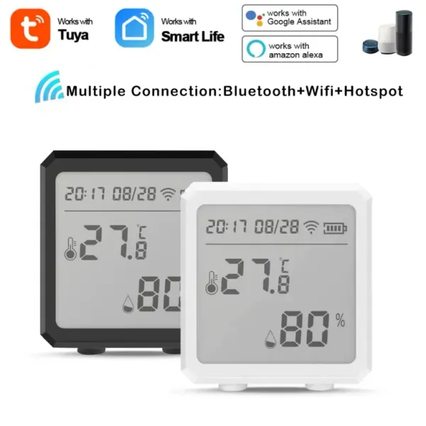 Smart Wi-Fi Temperature and Humidity Sensor, supplied example 1