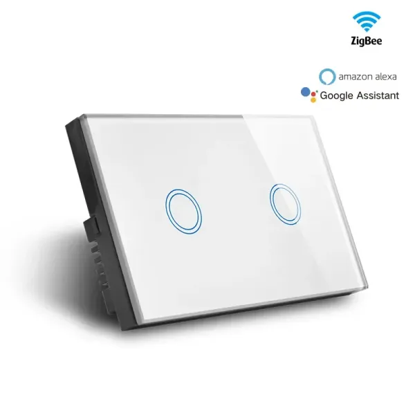 Smart Switches / 2 Gang Zigbee Control, supplied example 1