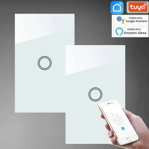 Smart Switches / 1 Gang -2 Way - Wi-Fi Only, supplied example 1
