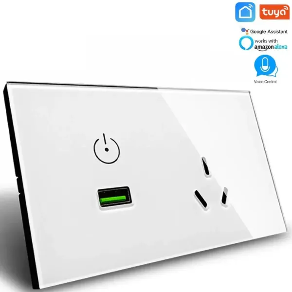 Wi-Fi Smart Powerpoint with USB, supplied example 1