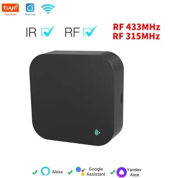 Smart Wi-Fi RF IR Remote Control Smart Hub, supplied example 1