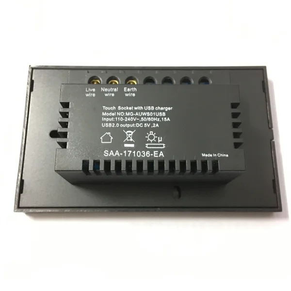 Wi-Fi Smart Powerpoint with USB, supplied example 2