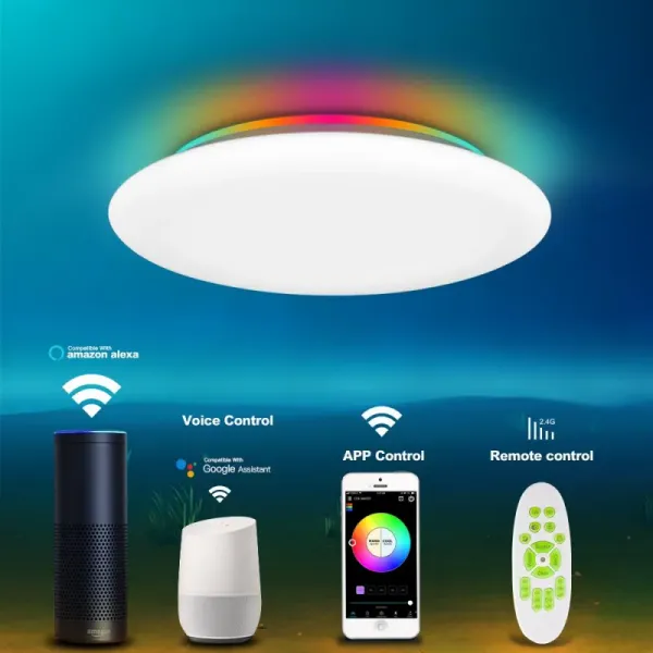 RGBW Oyster Lights, supplied example 1