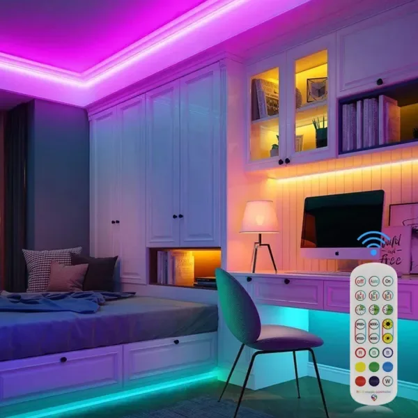 Strip Lighting RGBW - Wi-Fi Only, supplied example 2