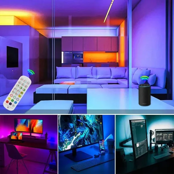 Strip Lighting RGBW - Wi-Fi Only, supplied example 3