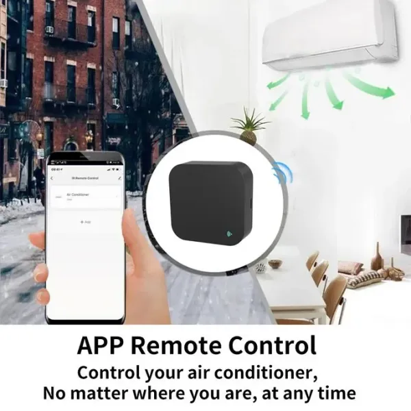 Smart Wi-Fi RF IR Remote Control Smart Hub, supplied example 3