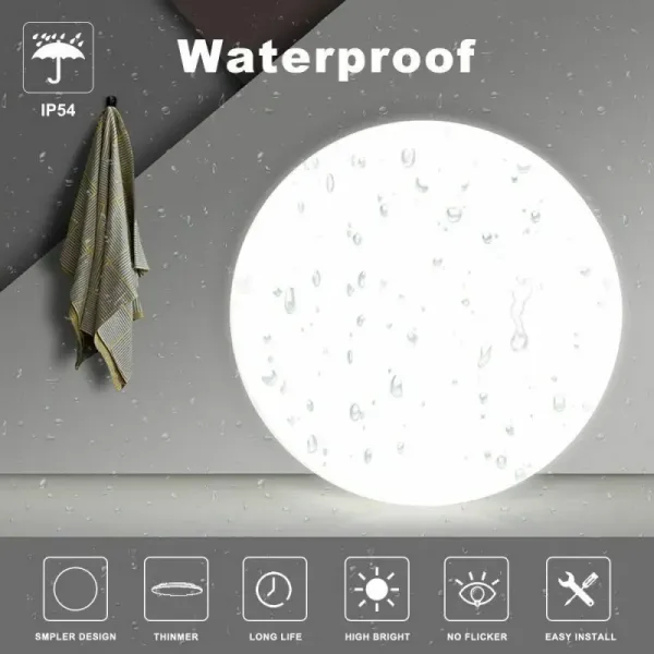 RGBW Oyster Lights, supplied example 10