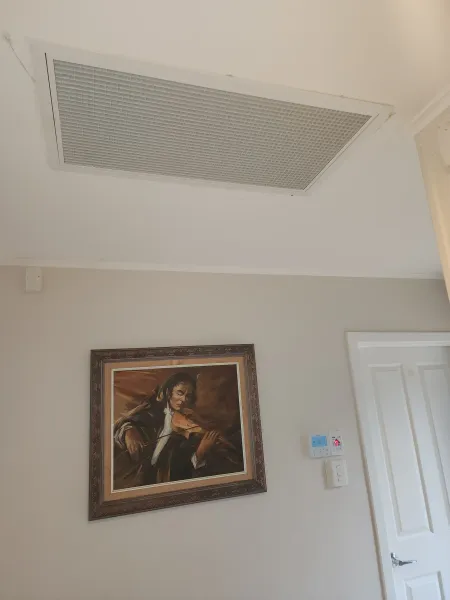 Ceiling diffusers, returns and floor grilles, supplied example 2