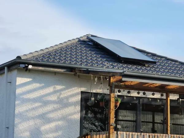Solar panels for ducted systems, supplied example 6