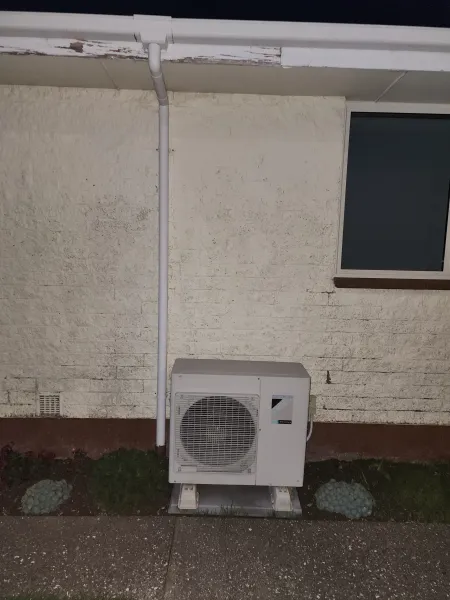 Heat pump outdoor units, supplied example 1