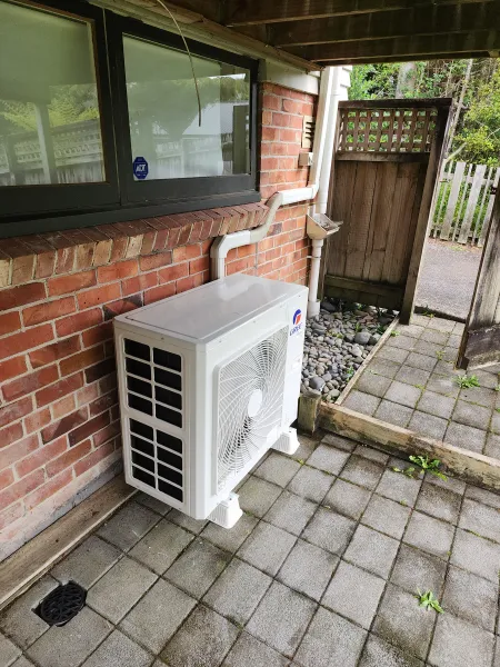 Ducted outdoor units, supplied example 1