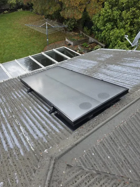 Solar panels for ducted systems, supplied example 21