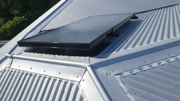Solar panels for ducted systems, supplied example 12