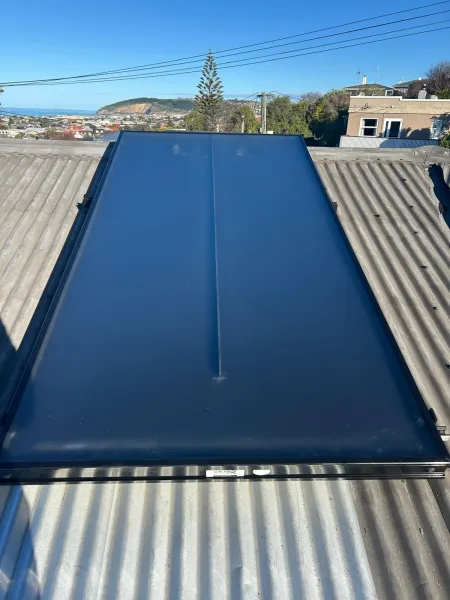 Solar panels for ducted systems, supplied example 5