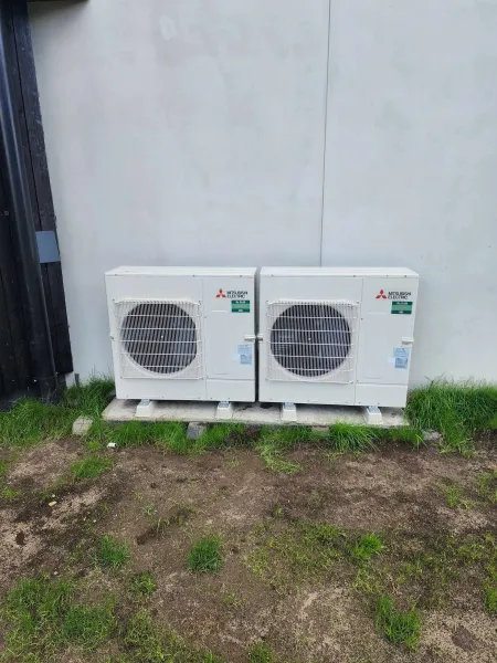 Ducted outdoor units, supplied example 11