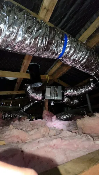 Inside the roof, supplied example 23