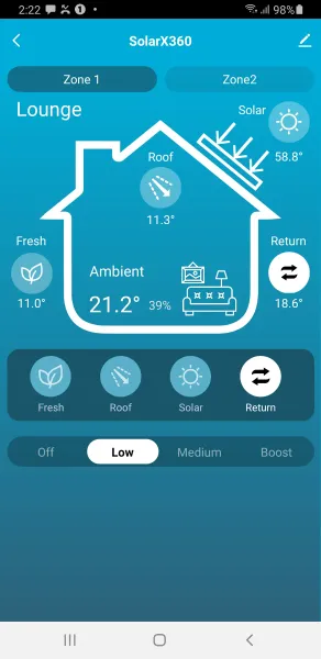 Smart app readings, supplied example 3
