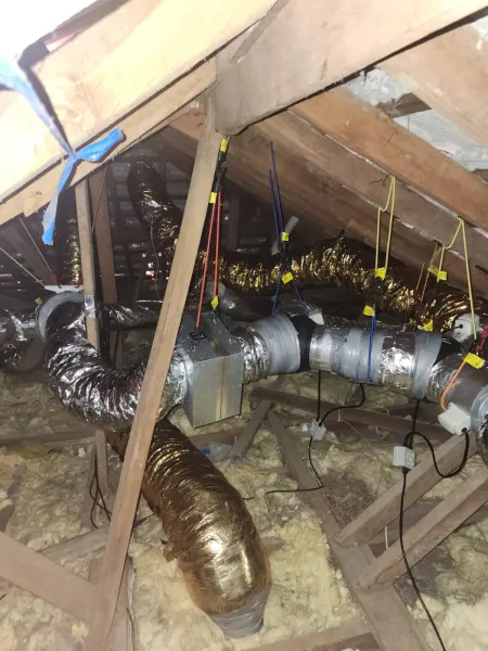 Inside the roof, supplied example 27