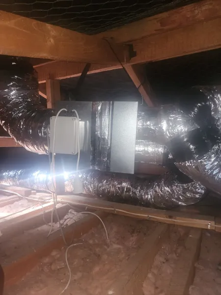 Inside the roof, supplied example 11