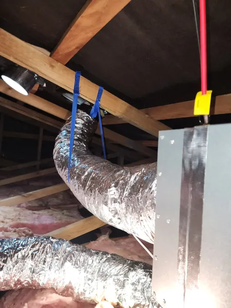 Inside the roof, supplied example 17