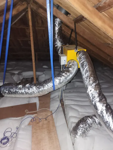 Inside the roof, supplied example 2