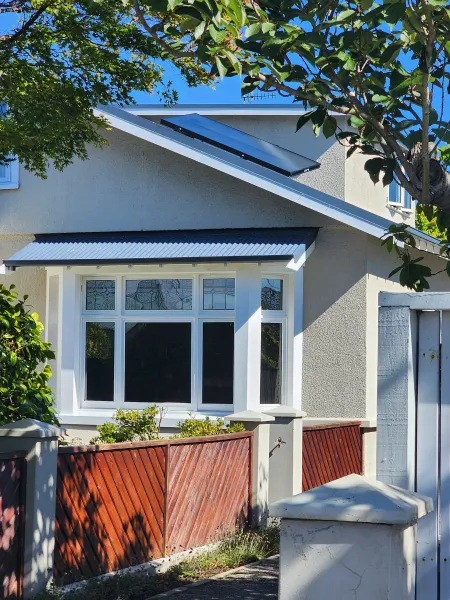 Solar panels on the roof, supplied example 86