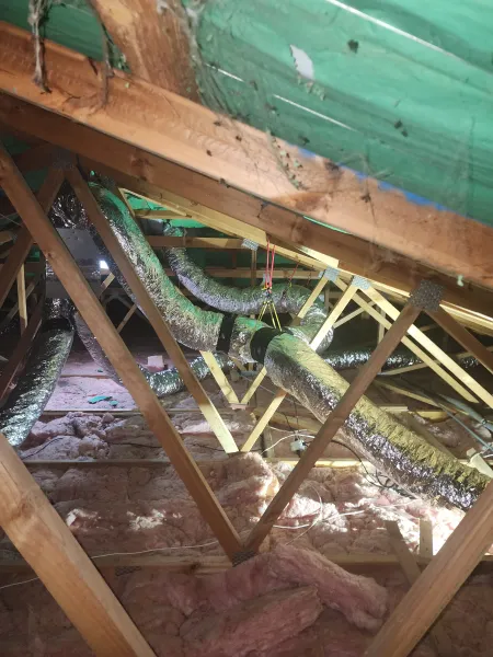 Inside the roof, supplied example 25