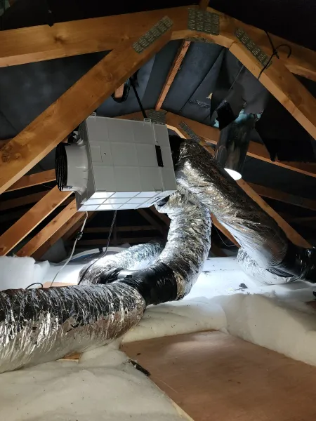 Inside the roof, supplied example 19