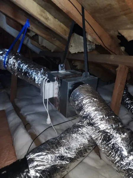 Inside the roof, supplied example 8
