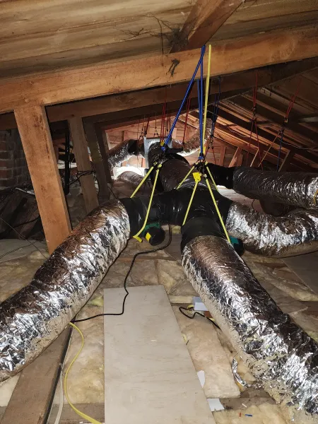 Inside the roof, supplied example 15
