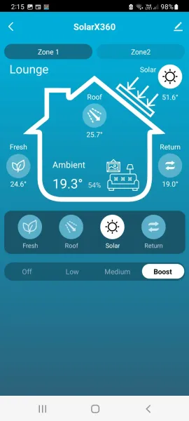 Smart app readings, supplied example 2